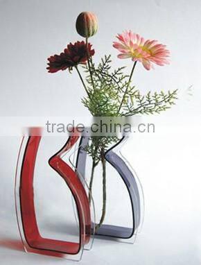 Wholesale clear tabletop decorate wedding flower vase