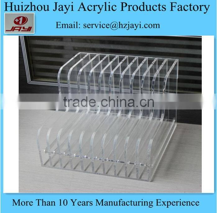 Factory wholesale acrylic flyer display stand and leaflet holder and brochure holder