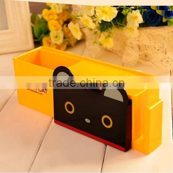 wholesale new design plastic cartoon toothbrush holder toothpaste holder bathroom set