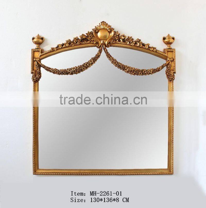 Living Room Furniture Fireplace With Wall Mirror For Interior Decoration