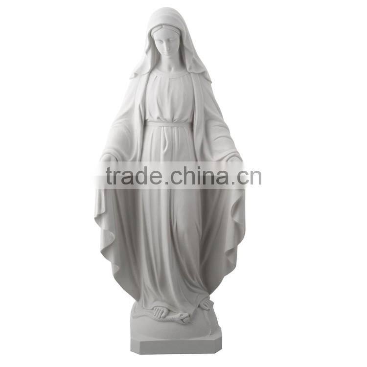 natural marble garden statues virgin mary stone statues for sale