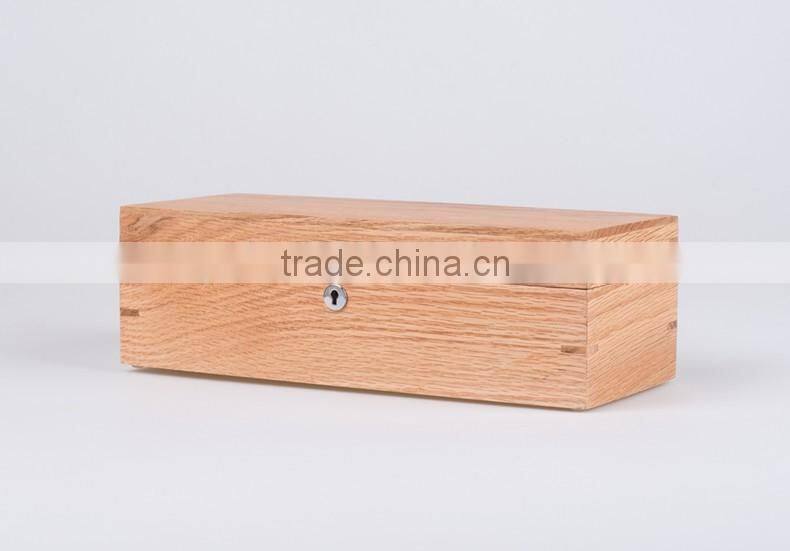 Raw Wood Jewelry Box Wooden Jewelry Box With Foam Insert