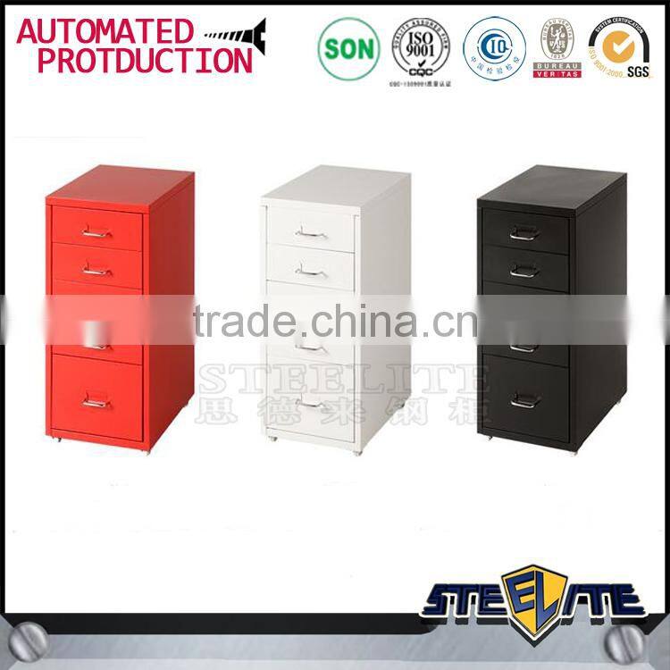 Sofa side metal five storage drawer cabinet for living room