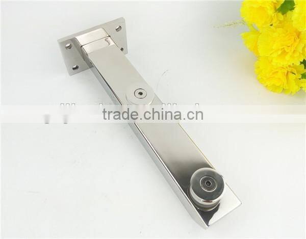 Square Hollow Glass Railing Post In Veranda/Stainless Steel Railing