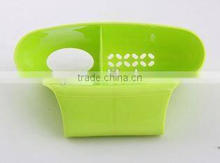 plastic hanging sink drain basket for kitchen withstrong sucker