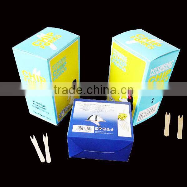 Disposable Wooden Chip Shop Style Fork