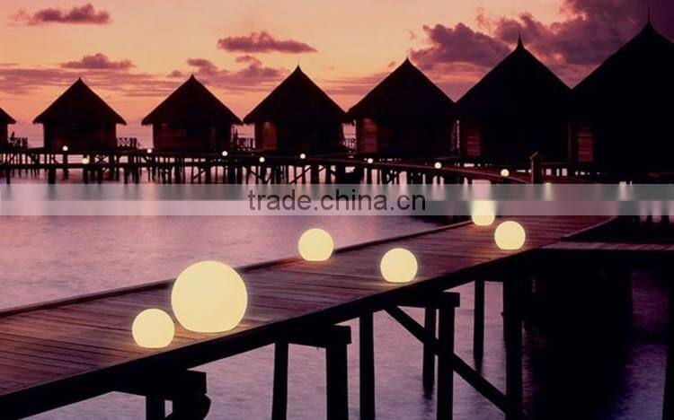 illuminated 16 colors changing led light disco ball light