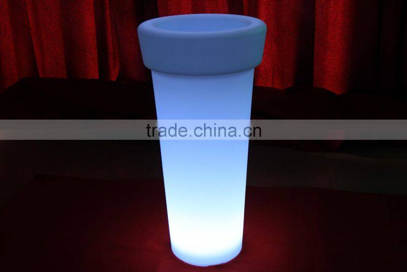 Eco-friendly plastic ice bucket led for promotion