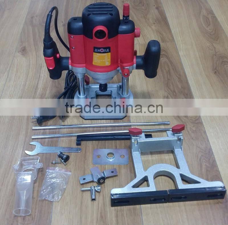 12mm 2050w Portable Power Milling Cutter Electric Wood Round Router Machine