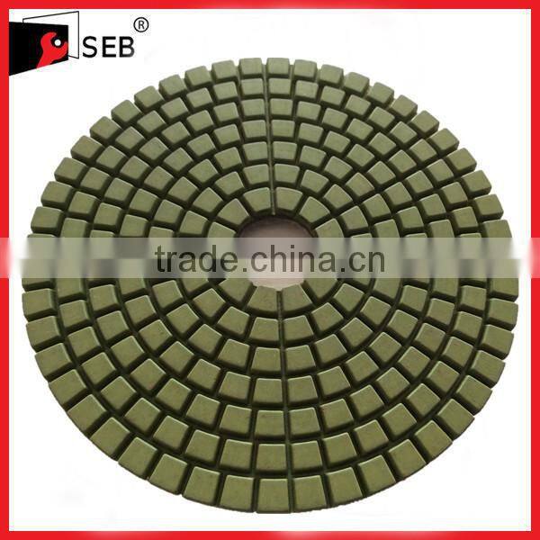 Dry diamond polishing pads for concrete SEB-PP110685
