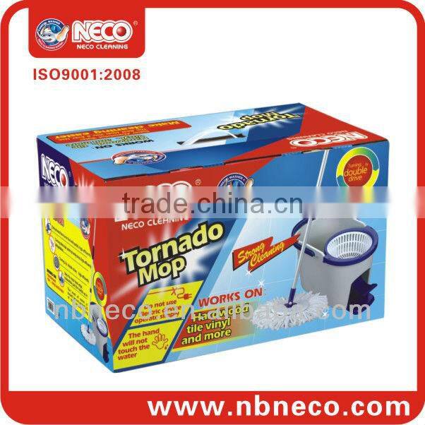 Magic tornado mop with mop bucket