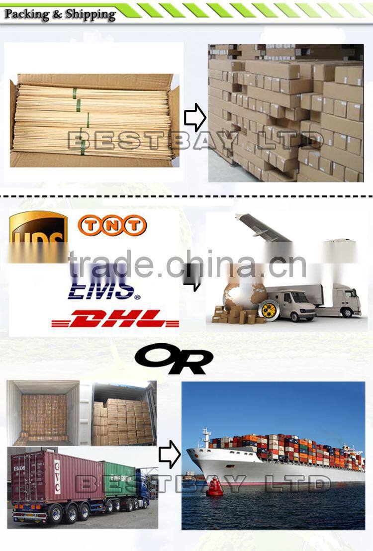 Bamboo skewer for BBQ cake fruit and candy