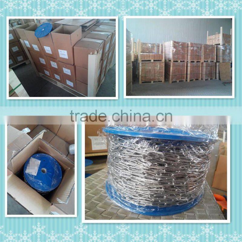 CHINA FACTORY HOT SALE HOT DIP GALVANIZED STEEL CHAIN