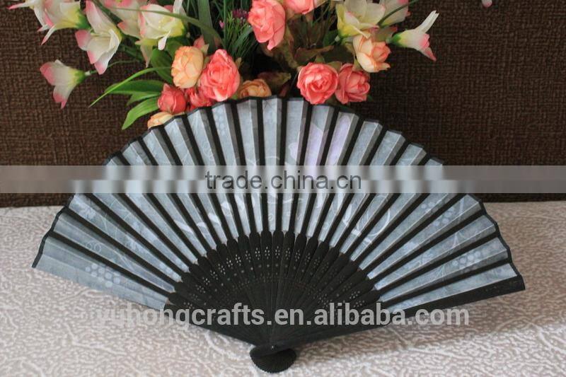 Traditional Chinese cloth craft fan for gift
