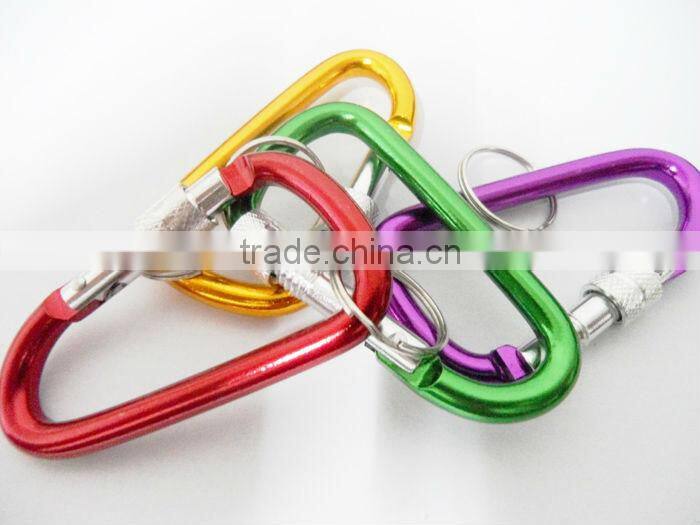 Aluminum Screw Lock Mountaineering Carabiner