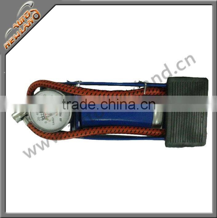 High pressure single cylinder foot pump