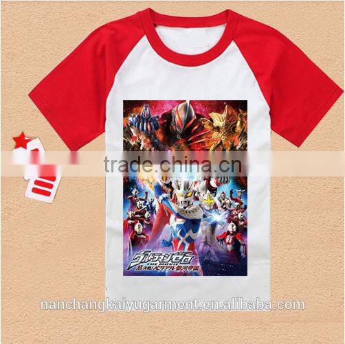Boy kids fashion cartoon printed T shirt