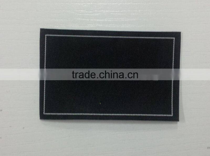 2017 Custom high density damask woven labels for garments