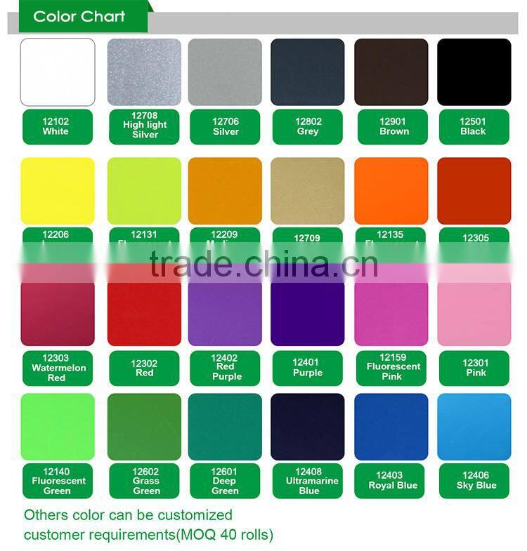 2017 korea quality heat transfer vinyl roll for cutting