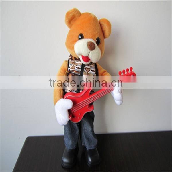 Stuffed castor toys plush beaver recordable sound module for plush toy