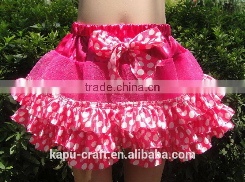 2015 new pattern design printed cotton baby kids wear mini skirts