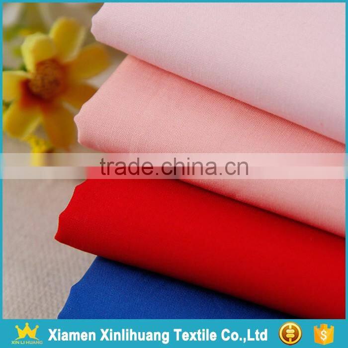 Best Selling 40x40 133x100 100% Cotton Woven Shirt Fabric