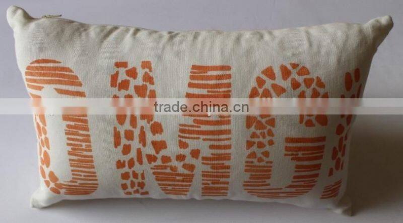 Flower Print cushion cover