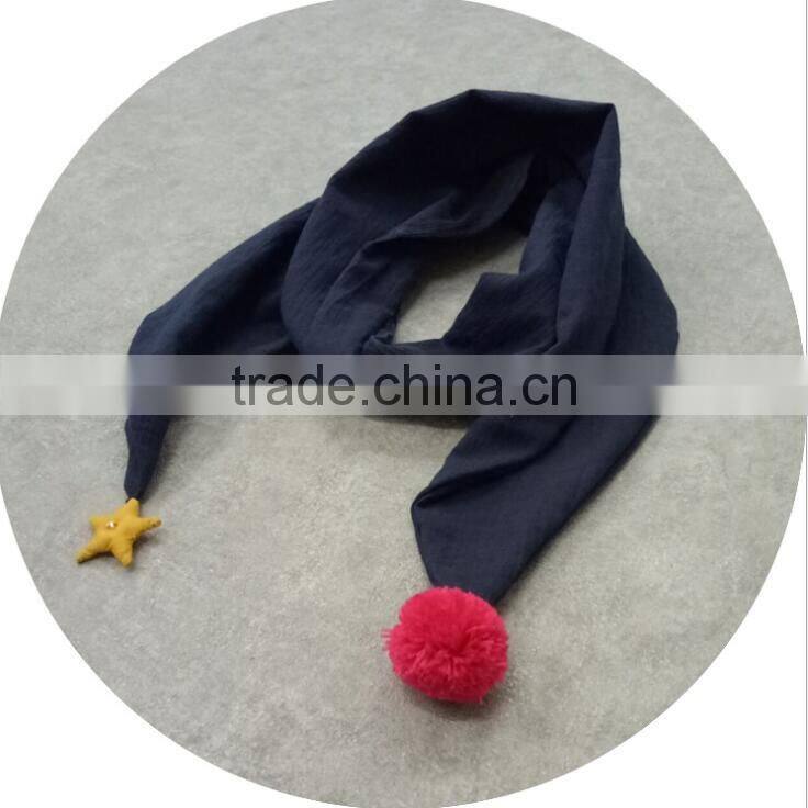 Newest Style baby girl Cotton plain Baby scarf