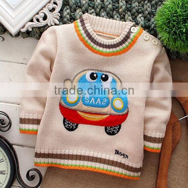 Fall Fashion Boys Baby Sweater Knitted Pullover
