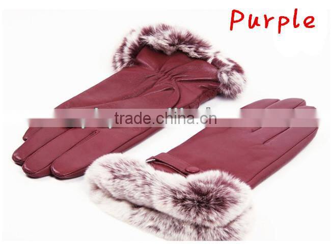 high quality fashion leather gloves