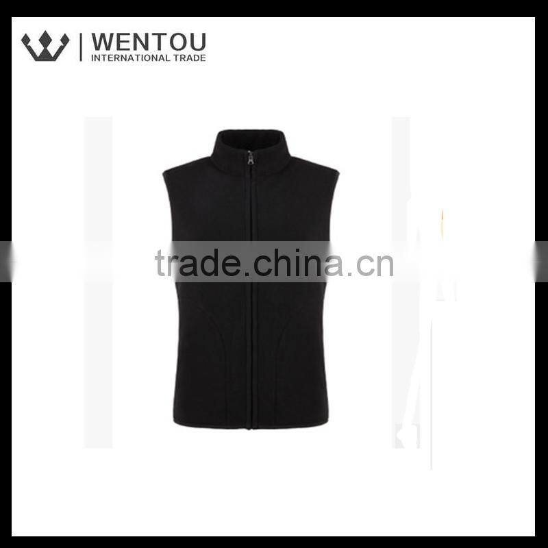 Wholesale high qulity fashion woman fleece vest
