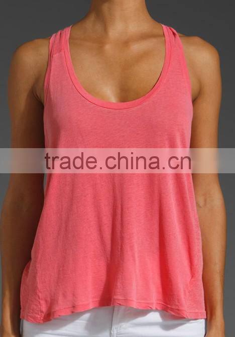 summer vintage racer back tank top