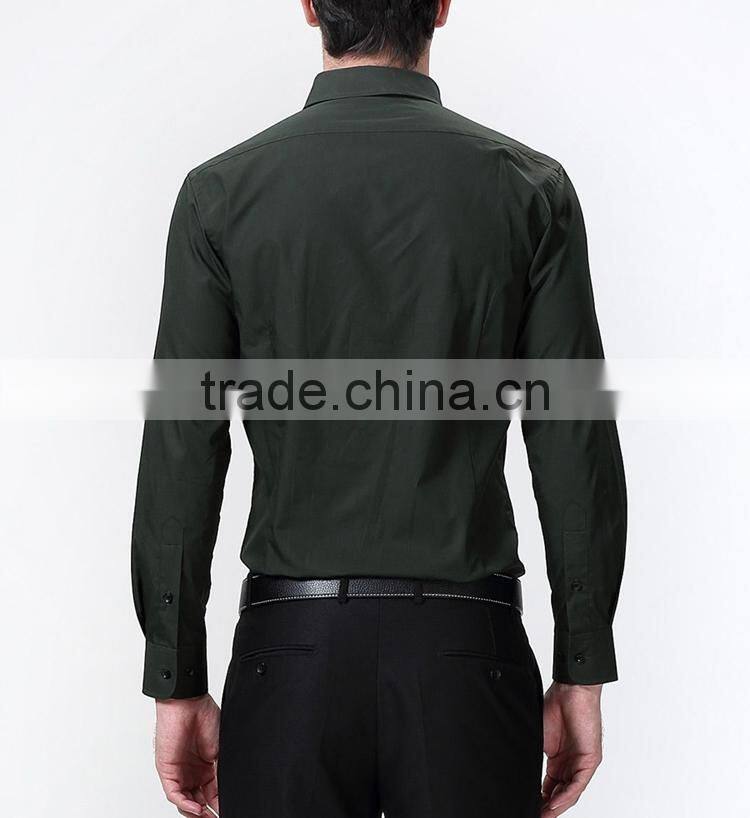 Latest style men's dress shirt fancy design man clothing