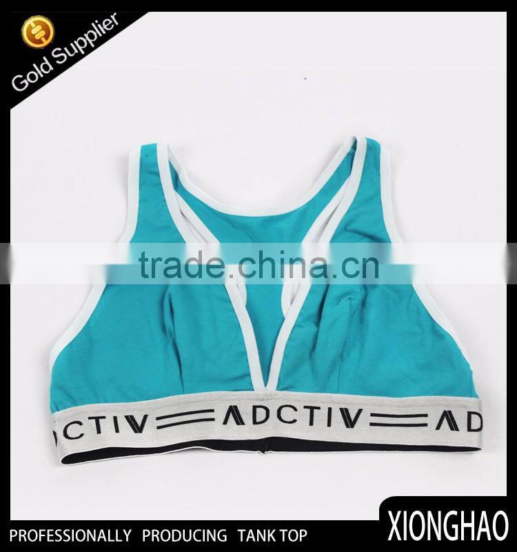 Hottest selling Europe size Nice-looking cotton bralette crop top