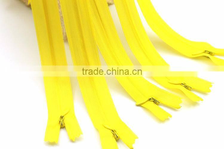 Eco-friendly Colorful 3# 30 cm Lace Tape Women Invisible Zipper