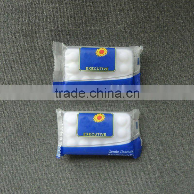 hotel soap in flow pack