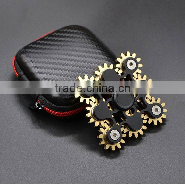 9 gear fidget spinner hand spinner with 10 pcs R188 bearing