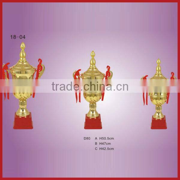 Factory Directly Selling metal trophy ,Plastic trophy