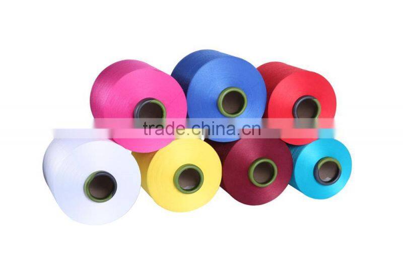 colored polyester air covered spandex yarn 2075 3075 4075