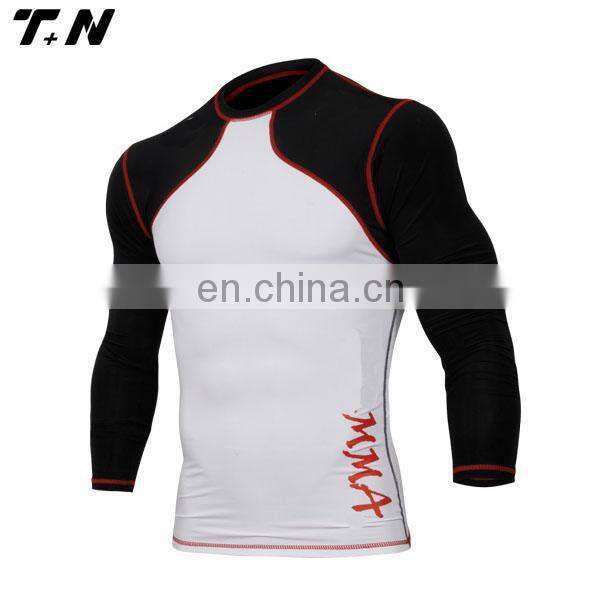 Top quality sublimation compression shirts wholesale