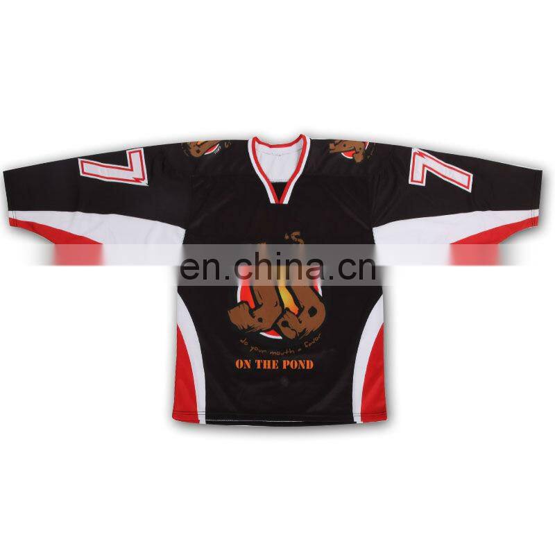 hot selling custom sublimated Ice hockey jersey