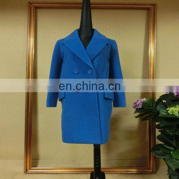 Powersweet 2014 New Arrival Blue Eleagant Vintage Woman Trench Coat