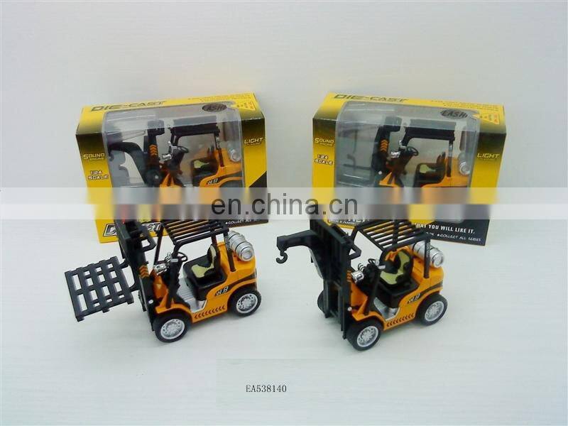 Newest Die Cast Forklift truck Metal Truck Model Toy for Wholesale
