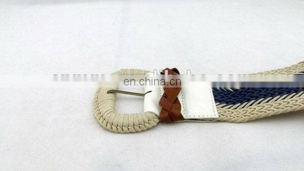 Fashion Leather Braided Belt For Women Mens Leather Jeans Belt