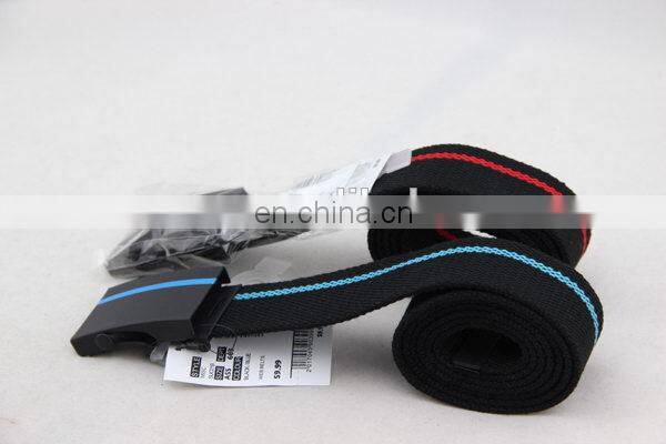 Canvas Belt With Full Printing Leather Belt No Buckle