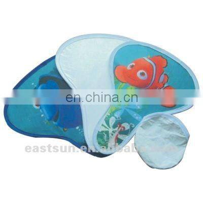 190T polyester folding frisbee outdoor sports frisbee