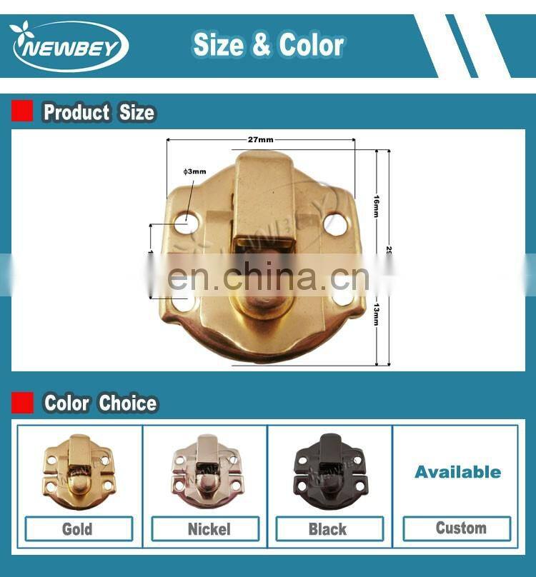 China Supplier Factory Price Small Gold Locks For Wine Wooden Box