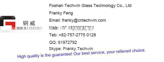 Flat Glass Washing Machine/Wash and Dry Glass Machine with water saving stainless steel tanks