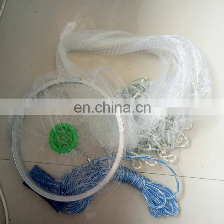 Drawstring Cast Net Commercial Fishing Series Casting Net Hand Throwing Net