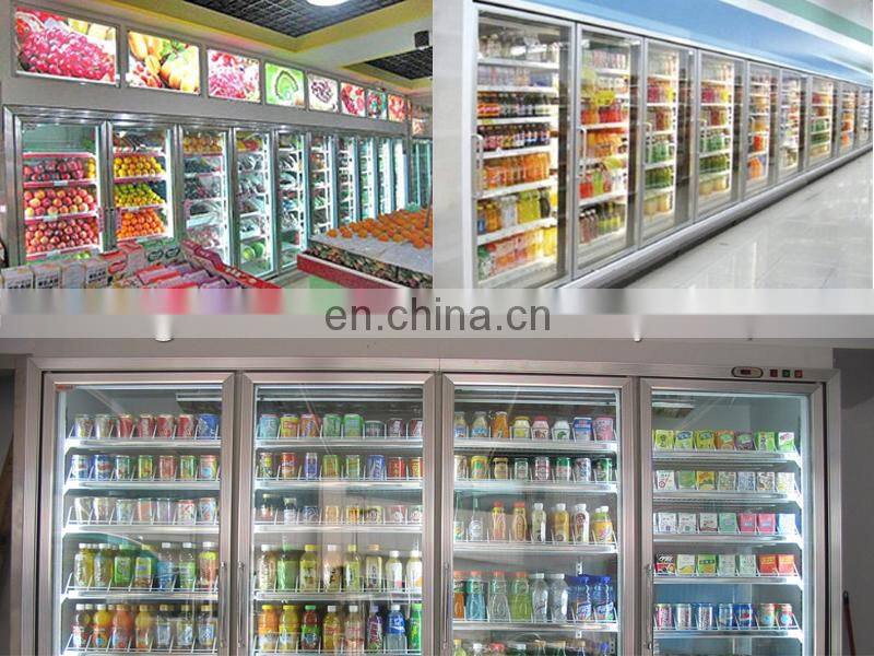 Auto Defrosting System Commercial Display Refrigerator,Showcase Freezer For Food
